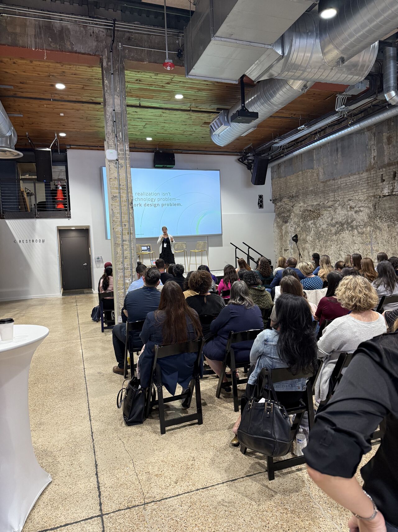 Talk in progress at MPL Live Austin
